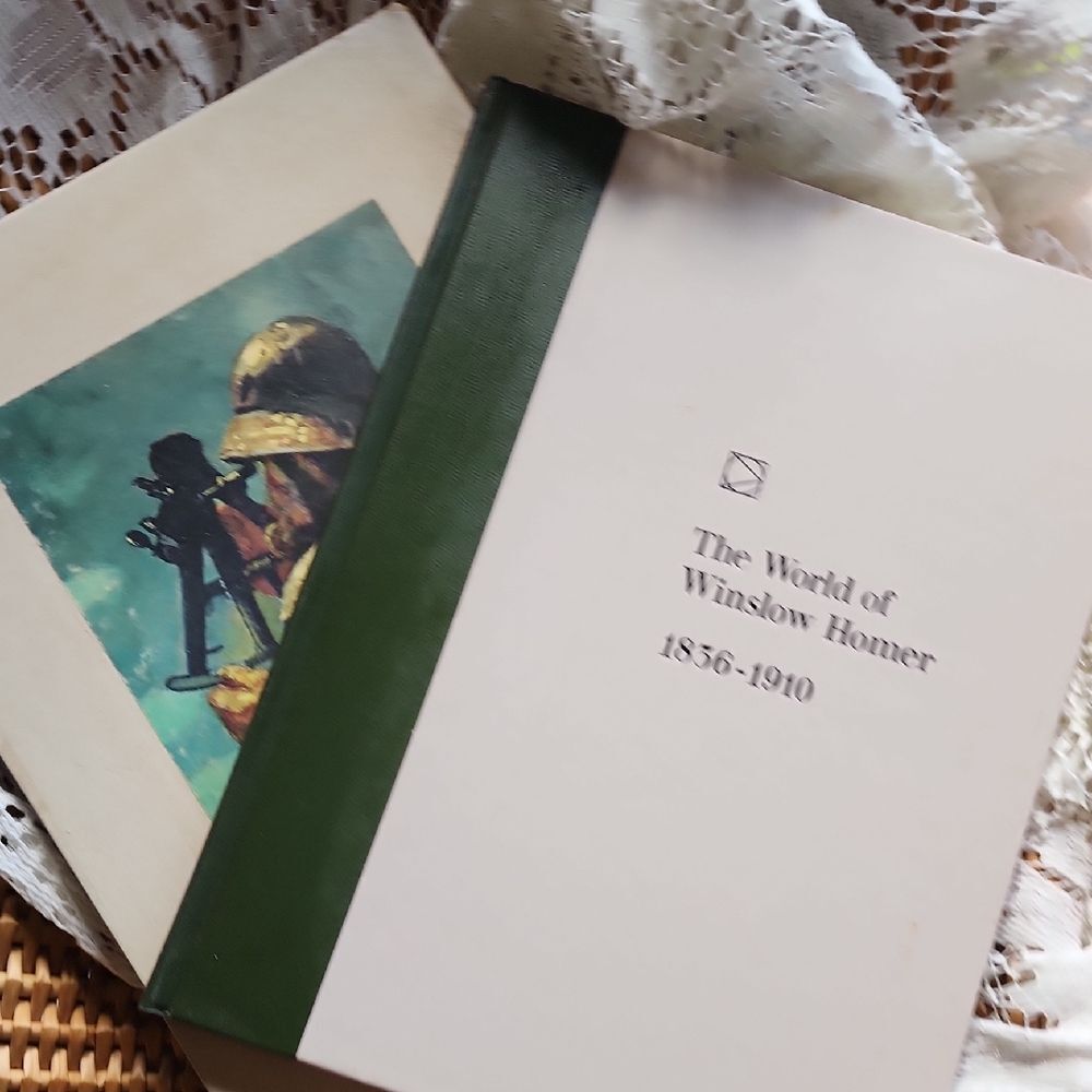 VINTAGE! Art Book The World Of Winslow Homer Coffee Table Book